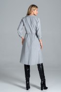 Sukienka Model M838 Grey - Figl - S Sukienka Model M838 Grey - Figl - S