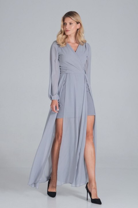 Sukienka Model M850 Grey - Figl - L