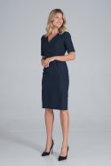 Sukienka Model M851 Navy - Figl - XL Sukienka Model M851 Navy - Figl - XL