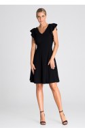 Sukienka Model M946 Black - Figl - XL Sukienka Model M946 Black - Figl - XL