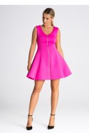 Sukienka Model M972 Fuksja - Figl - XL