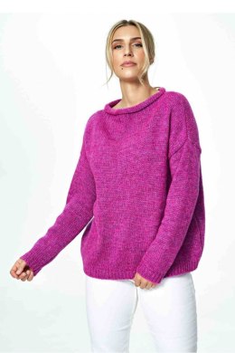 Sweter Damski Model M888 Fuksja - Figl - uniwersalny