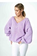 Sweter Damski Model M898 Violet - Figl - uniwersalny Sweter Damski Model M898 Violet - Figl - uniwersalny