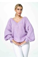 Sweter Damski Model M898 Violet - Figl - uniwersalny Sweter Damski Model M898 Violet - Figl - uniwersalny