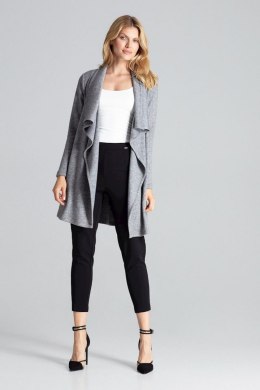 Sweter Kardigan Model M682 Grey - Figl - L/XL