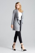 Sweter Kardigan Model M682 Grey - Figl - L/XL Sweter Kardigan Model M682 Grey - Figl - L/XL