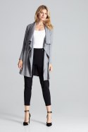 Sweter Kardigan Model M682 Grey - Figl - S/M