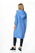 Sweter Kardigan Model M901 Szafir - Figl - uniwersalny Sweter Kardigan Model M901 Szafir - Figl - uniwersalny