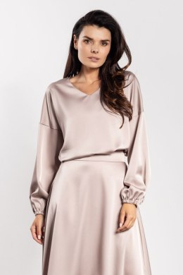 Bluzka Model A740 Beige - awama - L