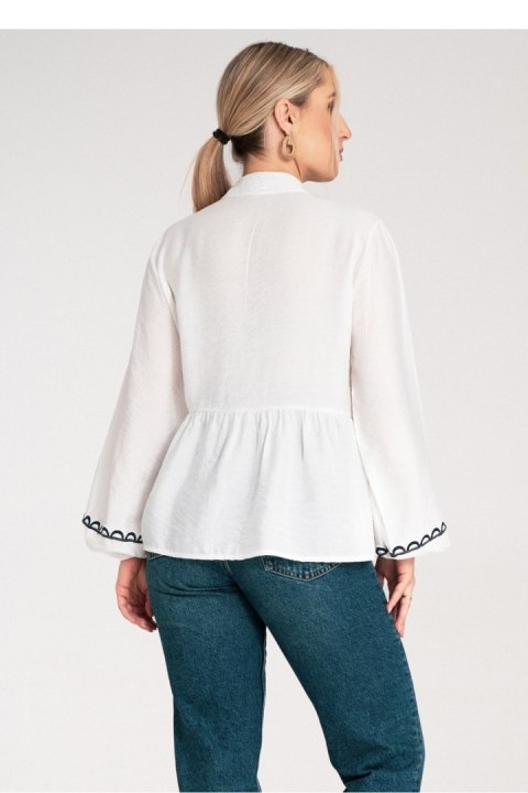 Bluzka Model M1192 White - Figl - S/M
