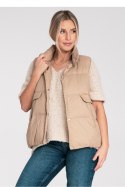 Kamizelka Model M1115 Beige - Figl - uniwersalny