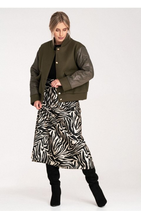 Kurtka Damska Model M1097 Oliwka - Figl - S/M