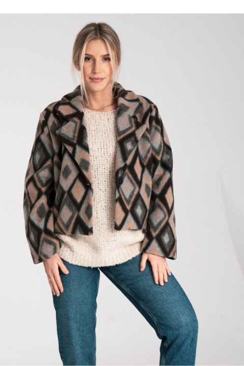 Kurtka Damska Model M1117 Blue - Figl - S/M