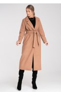 Płaszcz Damski Model M1114 Beige - Figl - S/M