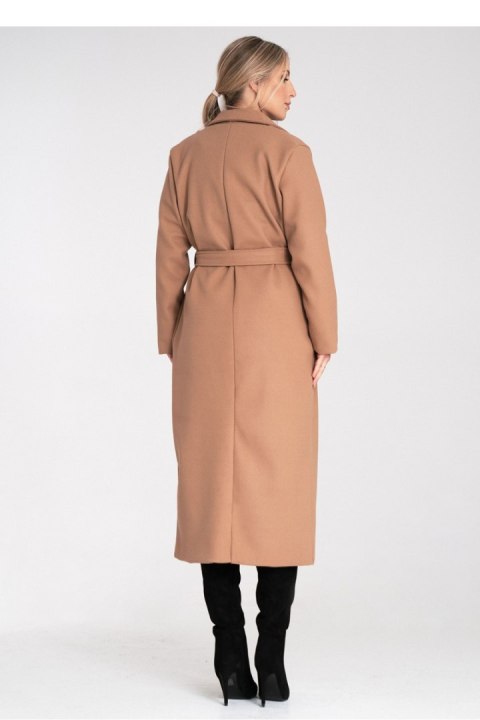 Płaszcz Damski Model M1114 Beige - Figl - S/M