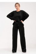 Spodnie Komplet Model M1100 Black - Figl - S/M