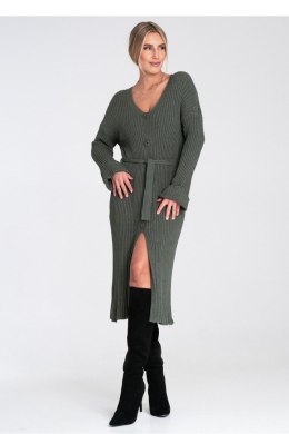 Sukienka Model M1095 Oliwka - Figl - uniwersalny