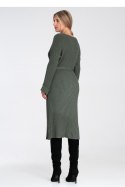 Sukienka Model M1095 Oliwka - Figl - uniwersalny
