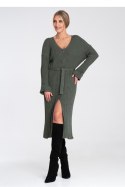 Sukienka Model M1095 Oliwka - Figl - uniwersalny