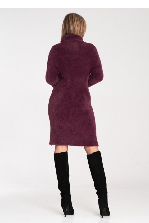 Sukienka Model M1096 Bordo - Figl - uniwersalny