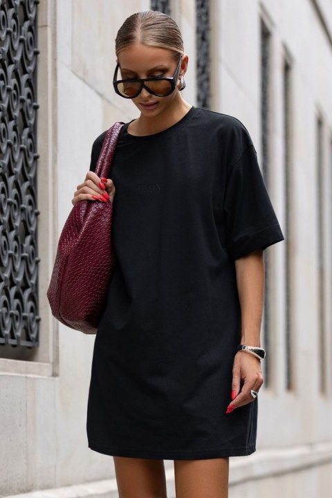 Sukienka Model Sella 378 Black - IVON - uniwersalny