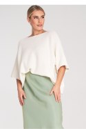 Sweter Damski Model M1102 Ecru - Figl - uniwersalny