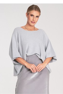 Sweter Damski Model M1102 Grey - Figl - uniwersalny