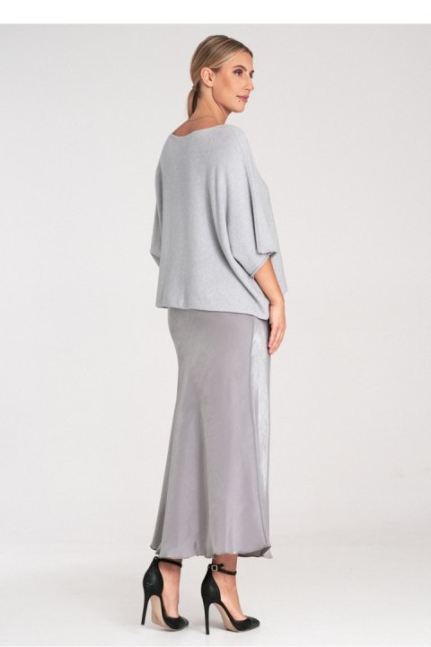Sweter Damski Model M1102 Grey - Figl - uniwersalny