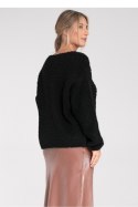 Sweter Damski Model M1108 Black - Figl - uniwersalny