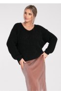 Sweter Damski Model M1108 Black - Figl - uniwersalny