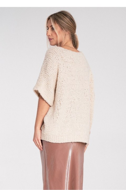 Sweter Damski Model M1109 Beige - Figl - uniwersalny