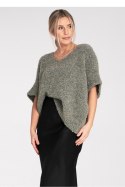 Sweter Damski Model M1109 Green - Figl - uniwersalny