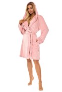 Szlafrok Damski Model Luna 2509 Powder Pink - L&L collection - M