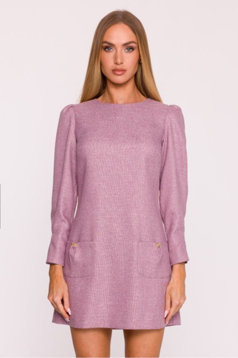 Sukienka Model MOE870 Marsala - Moe - XXL