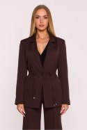 Marynarka Damska Model MOE873 Brown - Moe - s