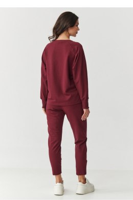 Spodnie Komplet Model M888 Bordo - Makadamia - 38