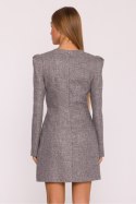 Sukienka Model MOE869 Grafit - Moe - M