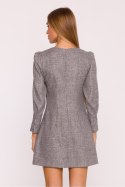 Sukienka Model MOE870 Grafit - Moe - L