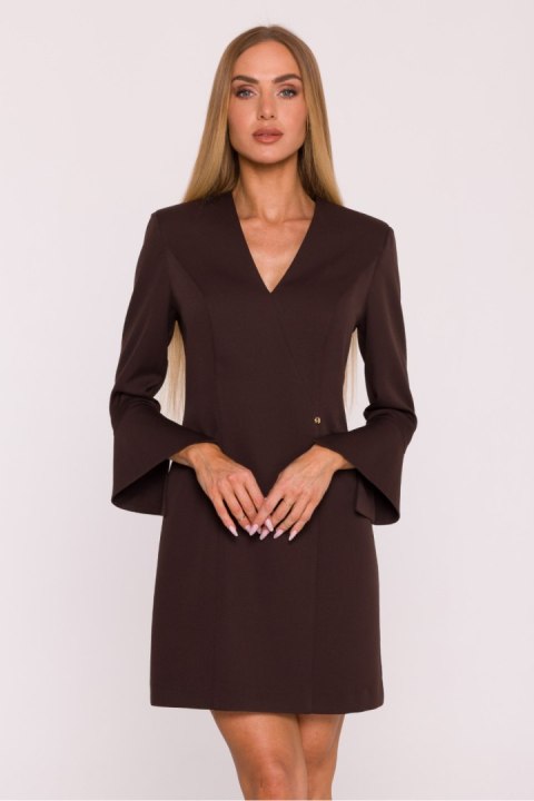 Sukienka Model MOE876 Brown - Moe - XL