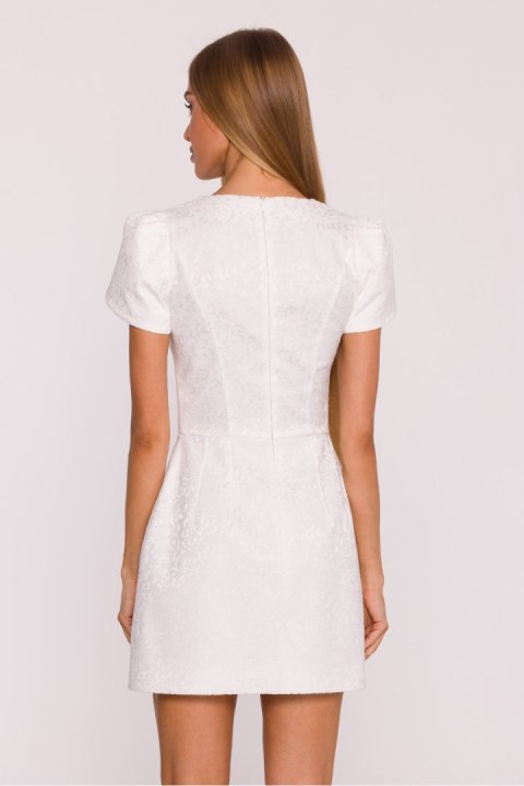 Sukienka Model MOE882 Śmietana - Moe - XL