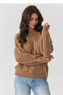 Sweter Damski Model S169 Ochra - Makadamia - uniwersalny