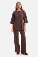 Spodnie Damskie Model B300 Brown - BeWear - L