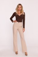Spodnie Damskie Model S418 Beige - Stylove - L