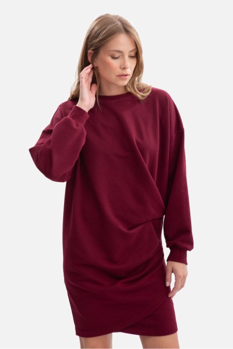 Sukienka Model B298 Burgund - BeWear - L/XL