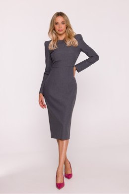Sukienka Model S412 Grey - Stylove - M