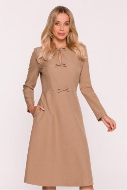 Sukienka Model S413 Beige - Stylove - M