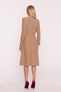 Sukienka Model S413 Beige - Stylove - s