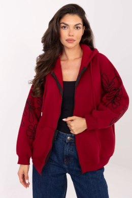 Bluza Damska Model RV-BL-A911.22 Bordo - Relevance - uniwersalny
