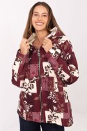 Kurtka Damska Model IT-KR-21685.23 Bordo - Italy Moda - uniwersalny