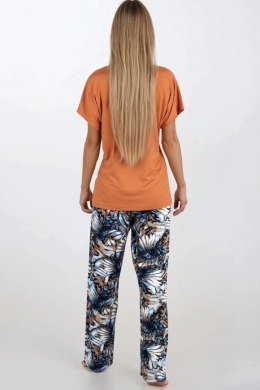 Piżama Damska Model Mosaic Muse Carmel - Momenti Per Me - XL